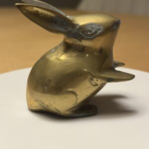 Retro kanin i messing